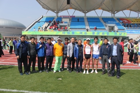 “제94회 전국체육대회”신안군 출신 박주영 마라톤선수 전국체전 3번째 우승1