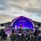 신안군 「퍼플섬 포크 *산다이」 섬 문화 공연 성료..'반월·박지도에서 섬 주민들...