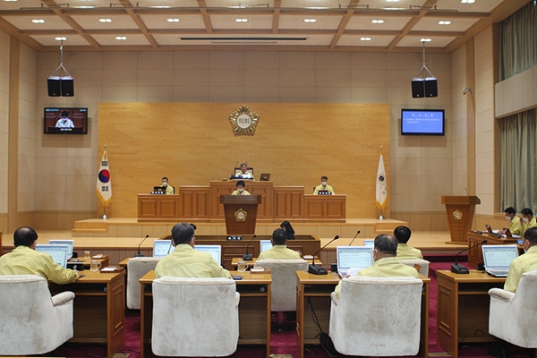 제291회 신안군의회 임시회 개최..